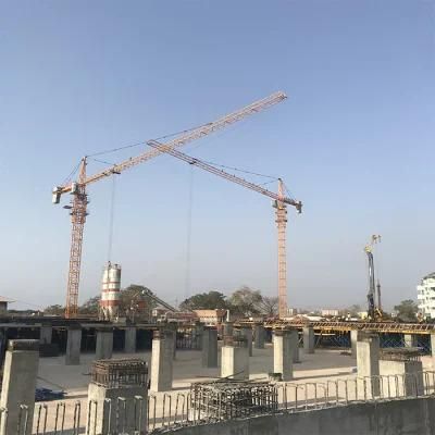 Qtz50 50m Boom 4ton Hydraulic Zoomlion Quality Tower Crane Price