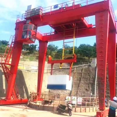 General Purpose Double Girder Gantry Crane 100 Ton