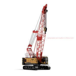 SCC600A-5 Sany lattice jib hydraulic telescopic lifting construction Crawler Crane 60 Tons Lifting Capacity