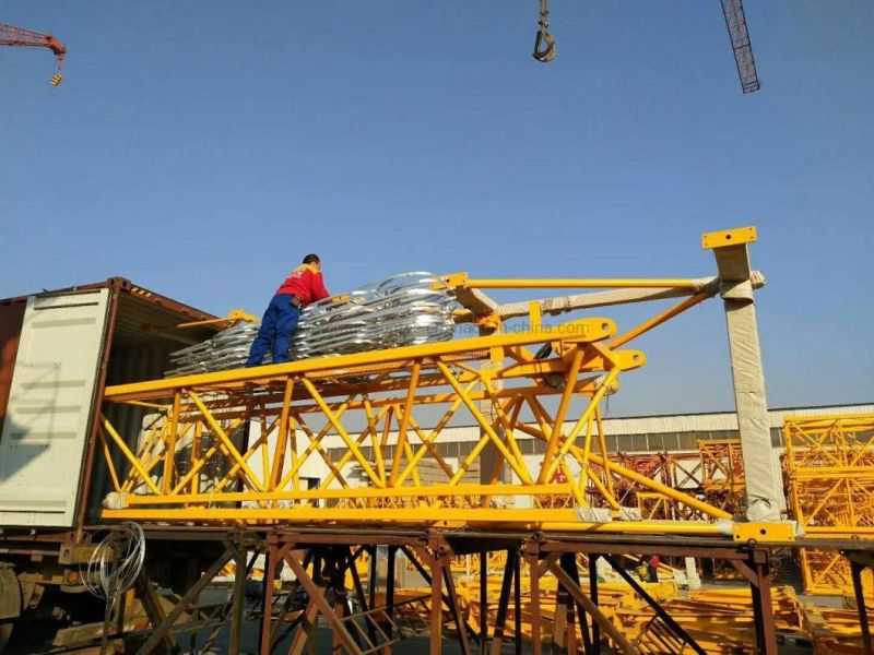 Building Tower Crane Qtz125 10ton From China Factory