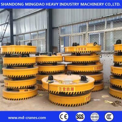 Cutomized Electromagnet Overhead Crane for Scrap Iron Handling