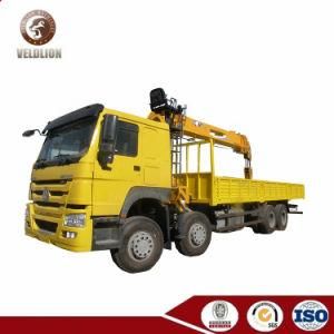 Sinotruk 6X4 Truck Crane Mounted Telescoping Boom Hydraulic Crane with 16 Ton Boom Truck Crane