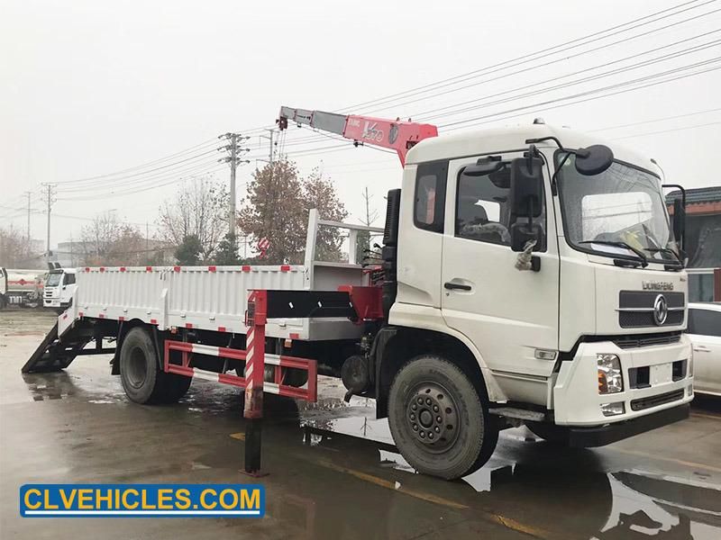 Donfeng Kingrun 6.3 Ton Truck Mounted Hydraulic Mobile Crane