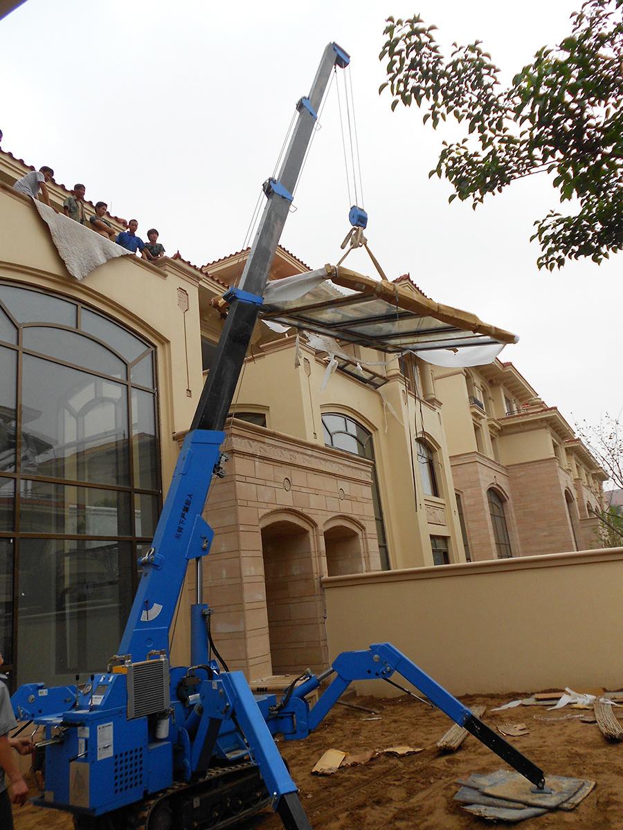 Narrow Place Use Lifting Machines Kb3.0 Mini Crawler Crane with 9.2m Lifting Capacity