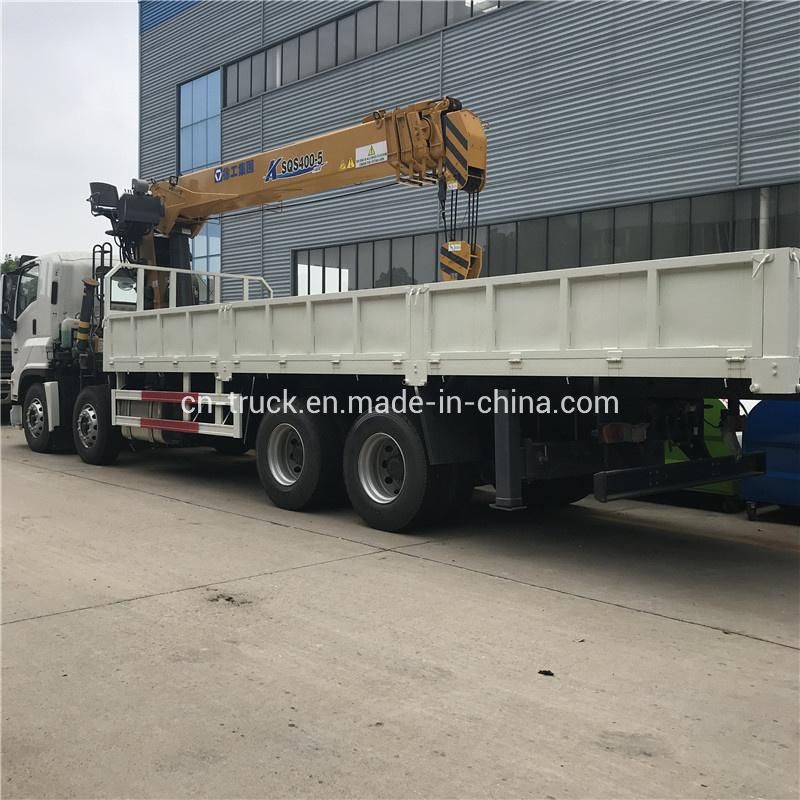 China Loading 30t 20t 25t Isuzu 8X4 Truck with Crane