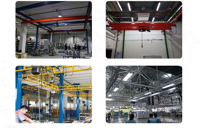 Widely Applied Flexible Steel Rail Overhead Crane System