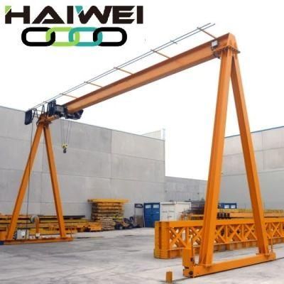 Reliable Supplier CE Approved Single Girder Gantry Crane