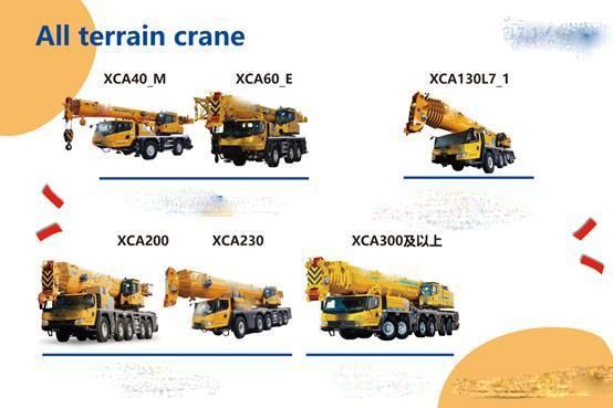 Brand Xca60e 60 Ton Mobile All Terrain Truck Crane for Sale