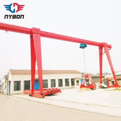 Mh Type Electric Hoist Light Duty Single Girder Gantry Crane