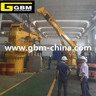 Gbm Widely Used Marine Telescopic Arm Ship Shore Crane