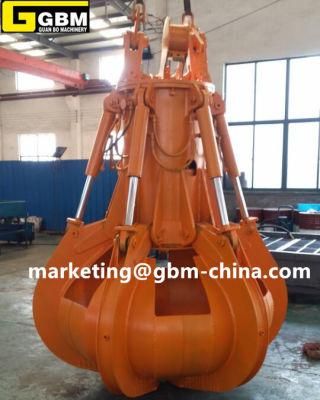 25t Electric Hydraulic Orange Peel Steel Scrap Grab