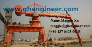 Grain Coal Environmental Screw Type Ship Unloader