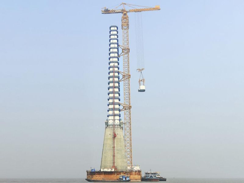 Zoomlion Top Brand 16 Ton Construction Jib Crane Tower Cranes