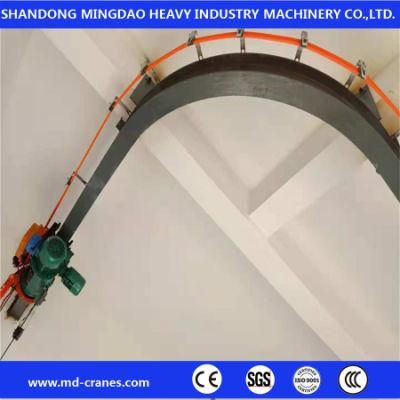 2tons Monorail Bridge Crane System with End Beams