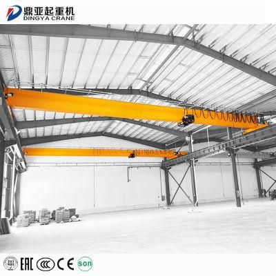 Dy Good Quality 16ton 20ton Lh Eot Wireless Remote Control Double Beam Bridge Crane