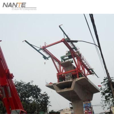 320t Variable Amplitude Segment Lifter for Cross River Bridge Construction