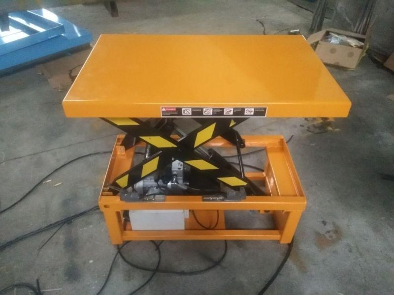 Stationary Lift Table Platform Single Scissor Lift Table