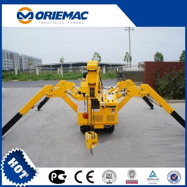 Foldable 3 Ton Mini Spider Crawler Crane with RC