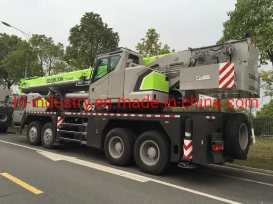 Zoomlion 80 Ton Mobile Truck Crane with Right Hand Drive Truck Crane with Best Lifting Crane Peformance