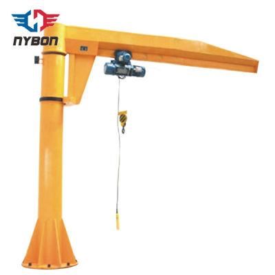 Floor Mounted 0.5 Ton Jib Crane with Electric Hoist