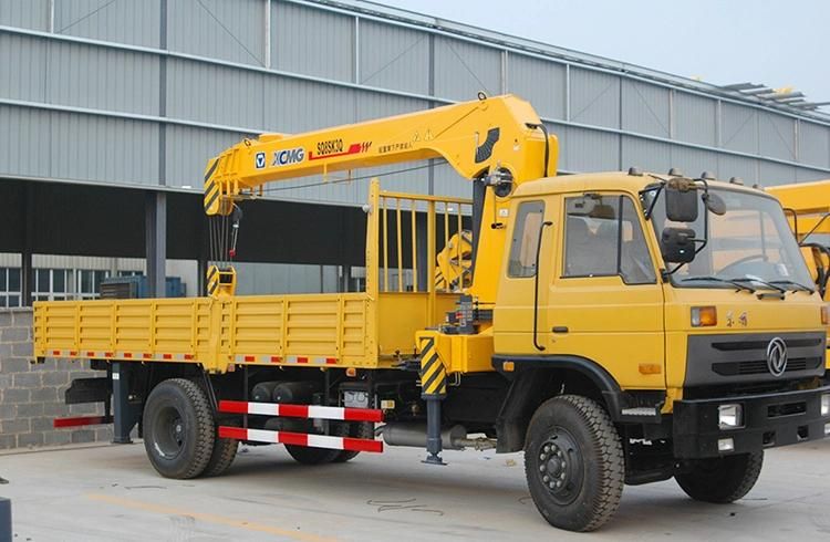 2017 Crane Machine of 8ton Straight Arm Truck Mounted Crane