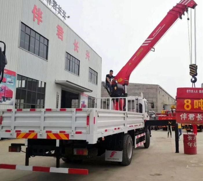 International Brand Isuzu 10tons/10t Mobile Crane Truck From China Manufacturer with High Lifting