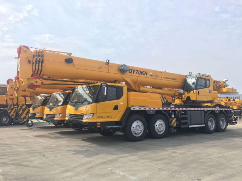 Hot Sale 70 Ton Truck Crane (QY70KH) in Uzbekistan