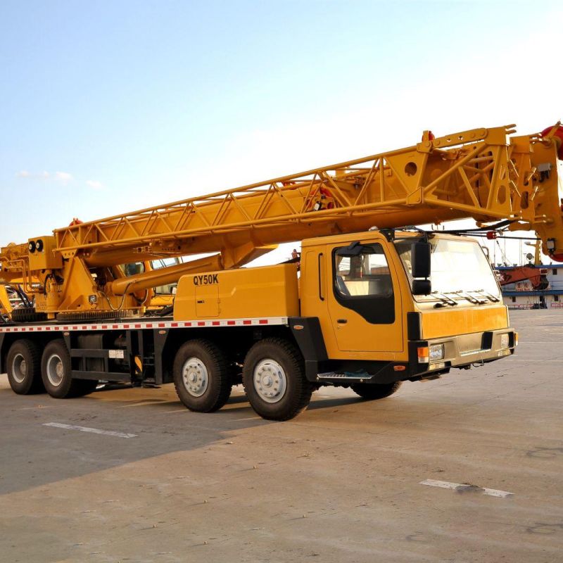China Good Quality 50 Ton Truck Crane Qy50kd