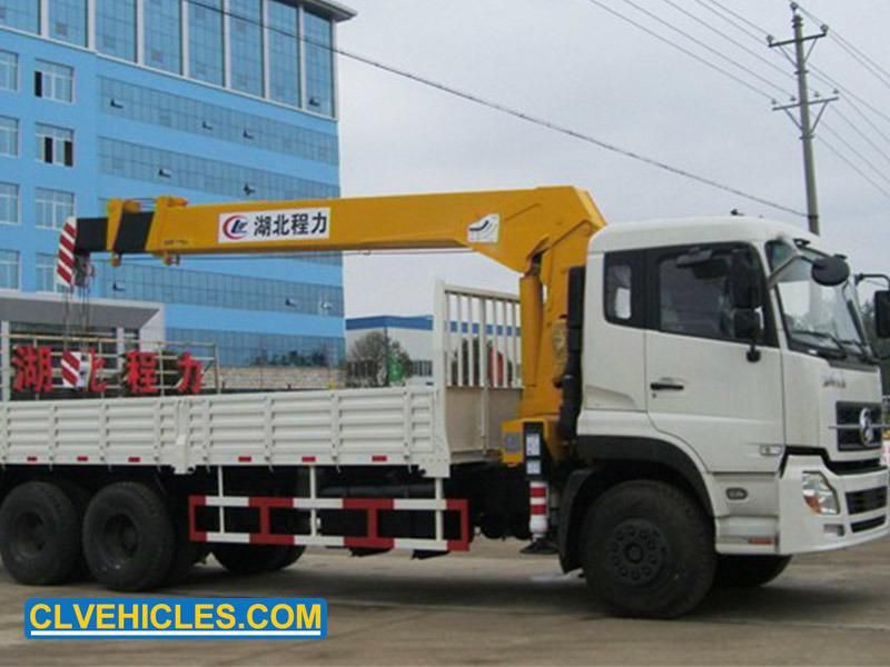 Dongfeng Kinland 14 Ton Crane Mounted Truck 4X2 Lorry Crane