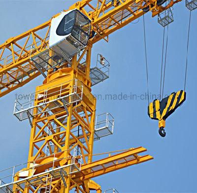 Chinese Tower Crane Manufacturer Suntec Construction Tower Crane with Jib Length of 60 Meters 8 Tons Qtz80