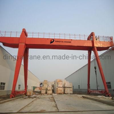 Dy High Quality Probably Gantry Crane 5ton 10ton 15ton 20ton Double Girder Gantry Crane with CD Hoist