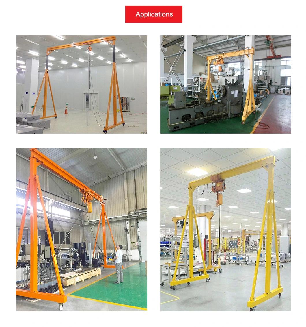 Compact Flexible Lightweight Portable Gantry Hoisting Equipment for Auto Repair & Maintenance