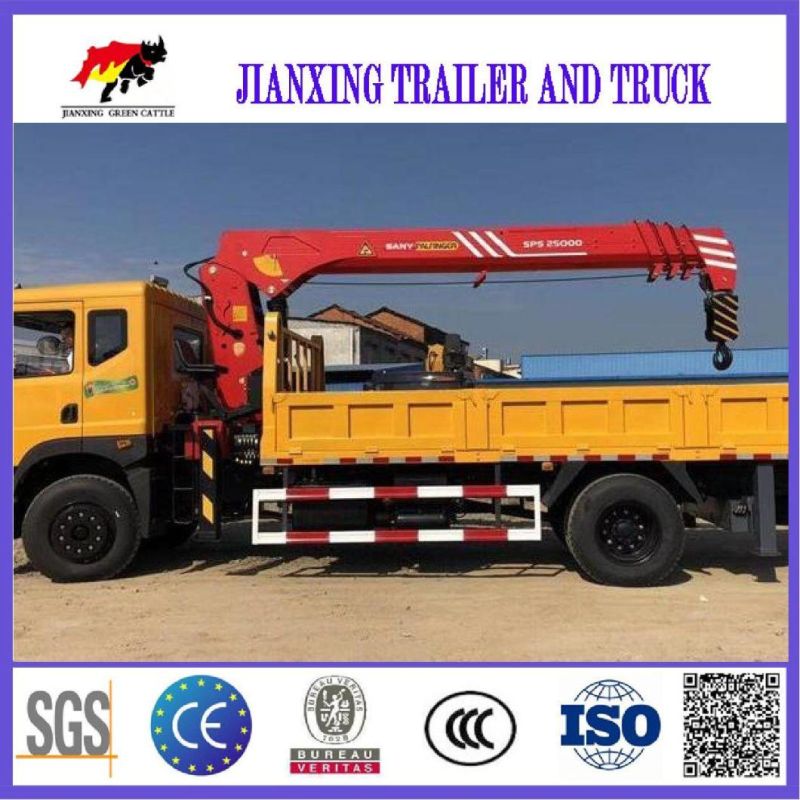 Professional Manufacture Telescopic Hydraulic Lifting 5 Tons Truck with Crane