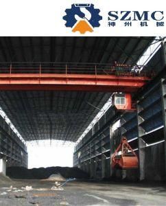 Ldz High Performance Industrial Electric Grab Overhead Crane for Rubbish Bagasse Coal
