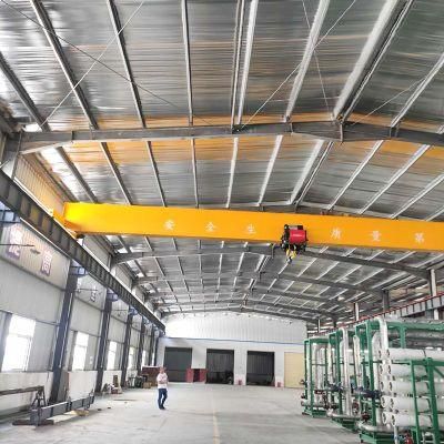 European Style Heavy Duty Single Girder Overhead Crane 10t Lifting Equipment