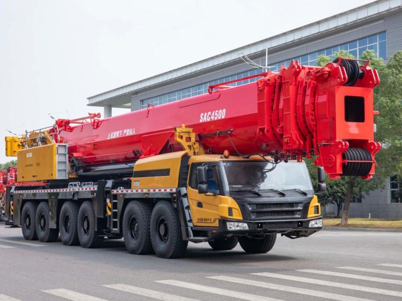 160ton Hydraulic Boom Mobile Truck Crane Stc160 for Denmark