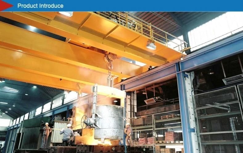 75t New Designed Double Girder Overhead Casting Crane