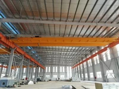 Electric Double Girder Overhead Crane 30t Hoist Lifting Equipment