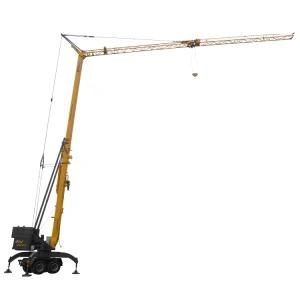 Xjcm Brand Small Construction Crane 4 Ton Mini Self Erecting Tower Crane for Sale