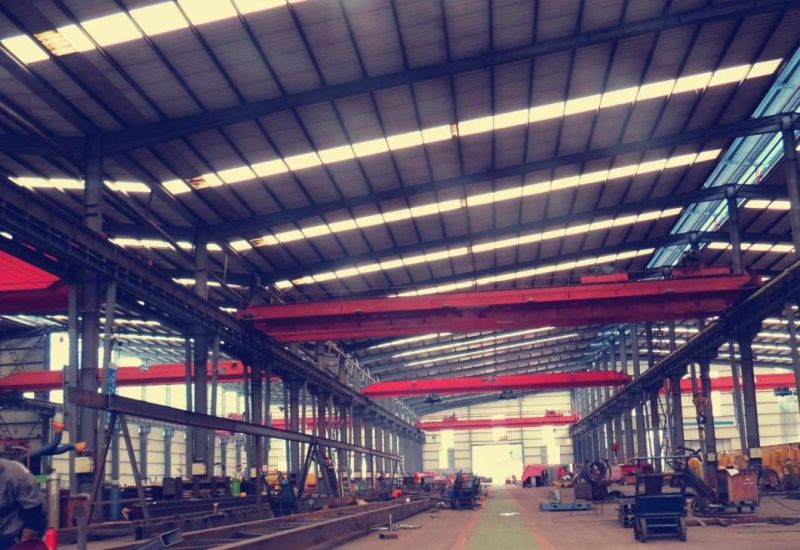 Customized QC Overhead Crane for Steel Iron Scraps Handling Magnet Cranes