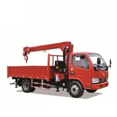 China Small 2 Ton Mobile Electric Motor Pickup Hydraulic Truck Crane Manufacturer