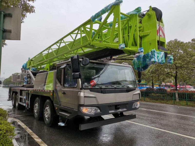 Powerful 35t Hot Truck Crane for Lifting Work in Uzbekistan Ztc350h562