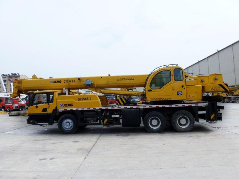 Oriemac Lifting Construction Equipment 25 Ton Mobile Crane Telescopic Boom Truck Crane Qy25K5d