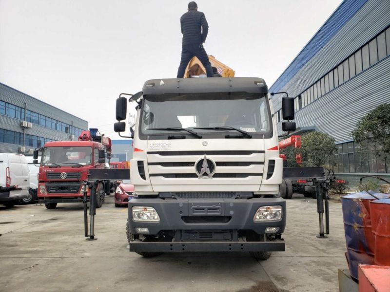 North Benz 8*4 14 Tons Folding Truck Mounted Crane for Sales