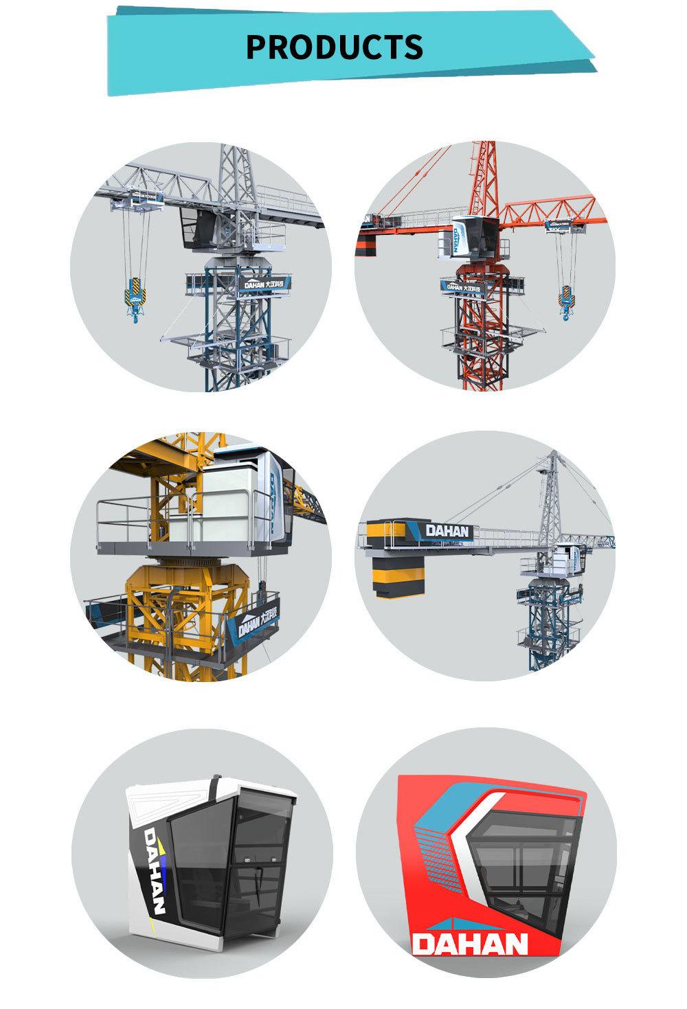 Large Tower Crane Construction Equipment Engineering Machinery Supplier Manufacturer