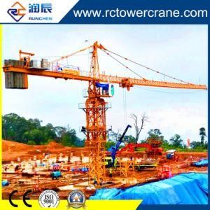 70m Boom Length 3 Ton Tip Load Self Erecting Tower Crane for Bridge Engineering