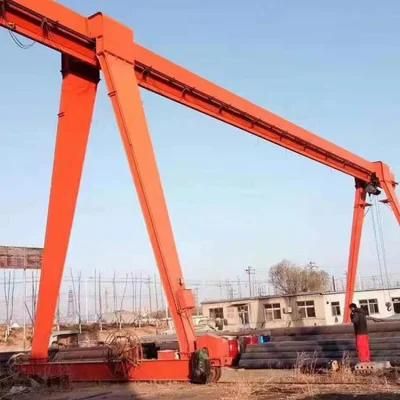 2020 Hot Sale Electric Wire Rope Hoist Single Girder Gantry Crane