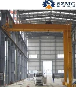 Mbh Single Girder Electric Hoist Half Portal Bridge Crane