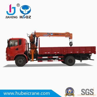 Crane manufacturer 8 Ton Small Telescopic Truck-Mounted Crane For Construction