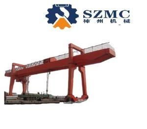 Double Electrical Trolley Winch Gantry Cranes Factory Installation